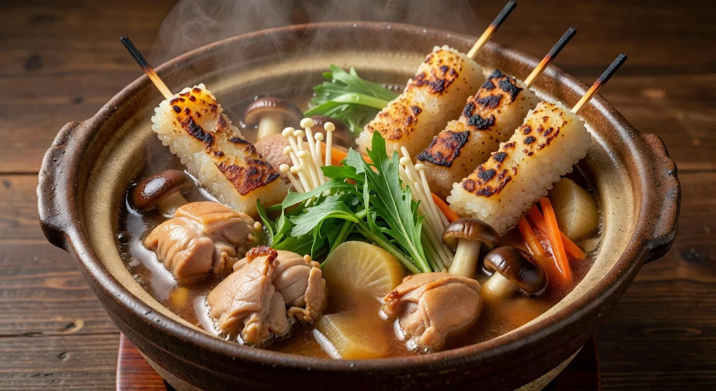 Akita kiritanpo nabe hot pot