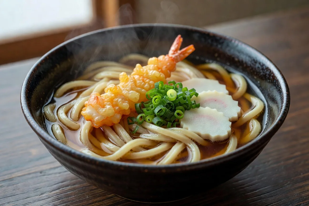 Sanuki udon noodles
